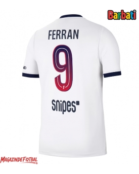 Paris Saint-Germain Ferran Torres #9 Tricou Fotbal Replică 2026-27 Barbati Deplasare